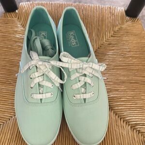Classic Keds - mint green. NWOT